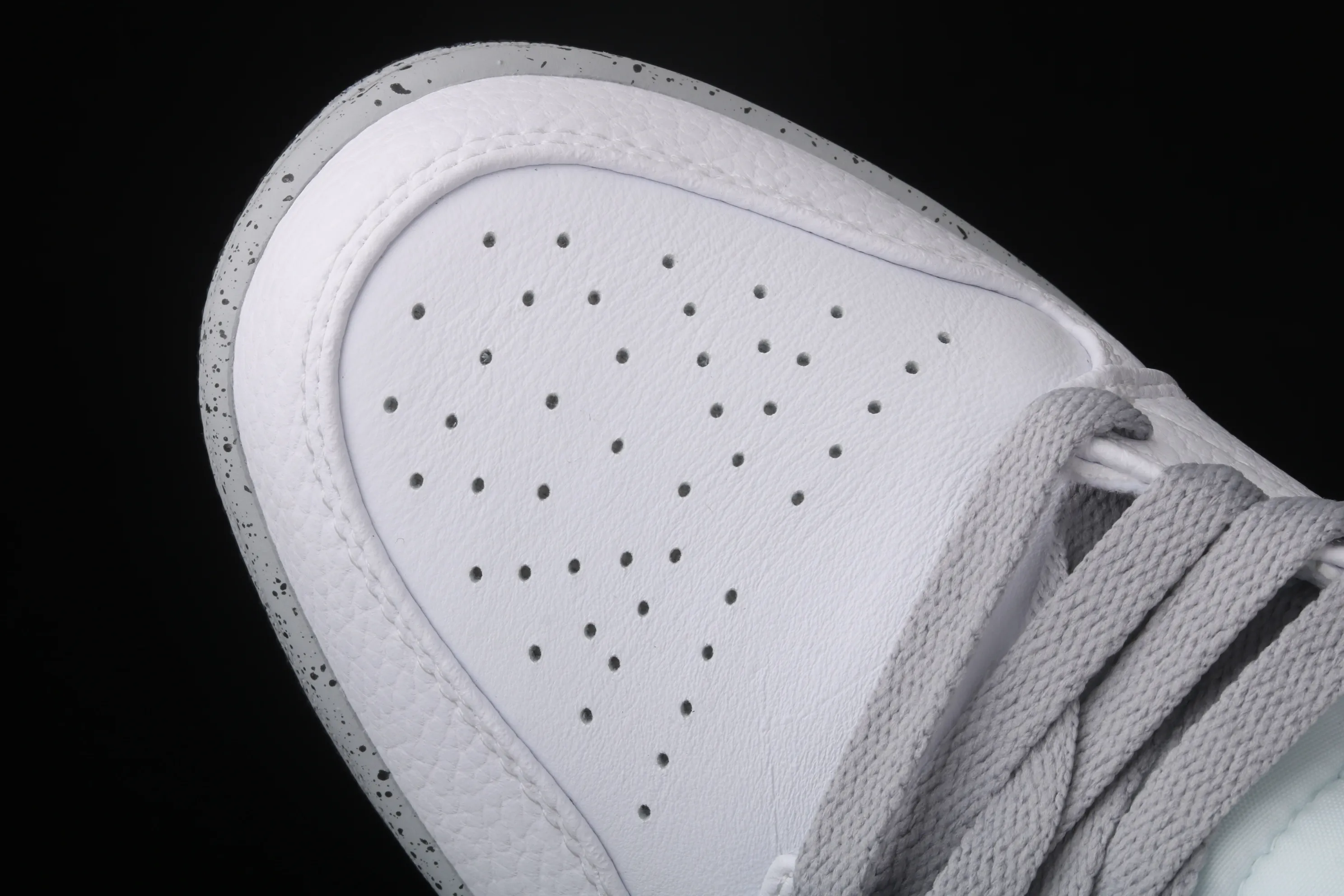All categories Air Jordan Jordan series basketball shoes Air Jordan 1 Mid Air Jordan 1 Mid AJ1 Joe 1 splash gray China series basketball shoes 554725-115